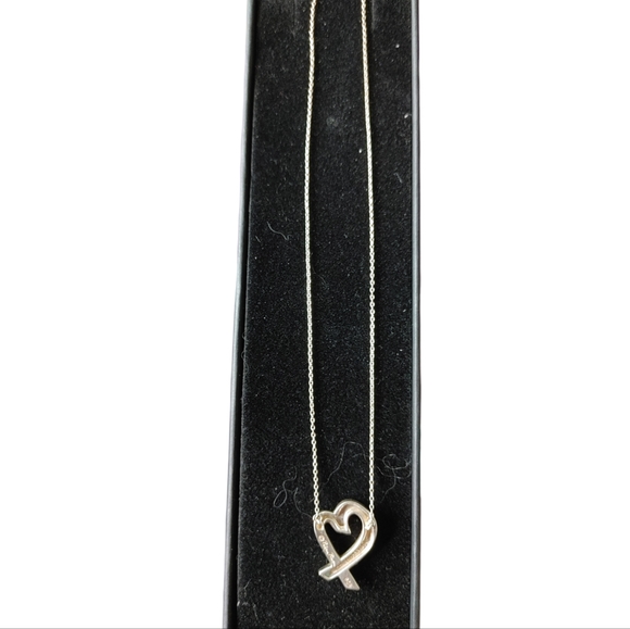 Tiffany & Co. Loving Heart Sterling Necklace - Picture 4 of 12